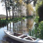 Canoes View up the river