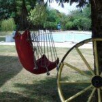 Relaxing by the pool Hammock in the tree Indoor and outdoor activities Martin-Pecheur