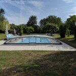 View of the pool from the BnB room