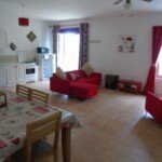 Open plan living area