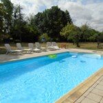 Large swimming pool shopping and sight-seeing le petit moulin