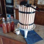 Home-pressed apple juice Home-pressed apple juice